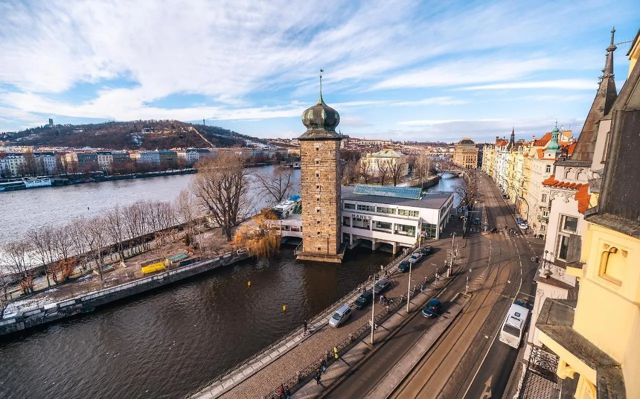 5Br 2Bath Masarykovo Nabrezi Apartment Prag Tjekkiet